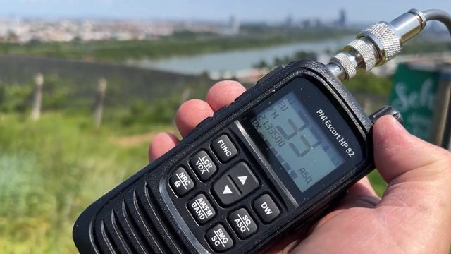 PNI HP 82, Weinbergfunken mit dem E-Bike und 10m-Mast смотреть онлайн