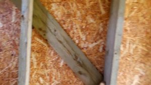 Каркасный дом из доски естественной влажности через три года.