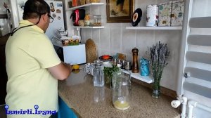 Домашний холодный чай İce Tea рецепт / Муж турок готовит Айс Ти вкуснее, чем Липтон , чай Nestea
