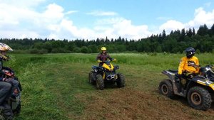 BRP Outlander 800XXC vs BRP Renegade 1000XXC drag racing