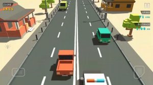 Blocky Car Racing | Highway Traffic Racer Game (2K19)