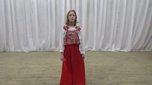 Меньшикова Вероника рассказывает русскую народную сказку "Крошечка-Хаврошечка" смотреть онлайн