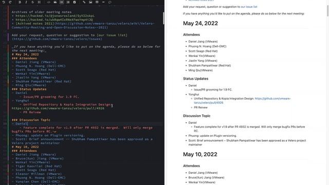 Velero Community Meeting - May 25, 2022 смотреть онлайн