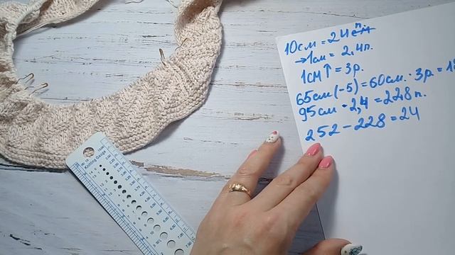 МК Хлопковое платье Леонара. Ч 2/ Расчет убавок для А-образного силуэта смотреть онлайн