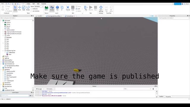 How to make a save-able leaderboard script | Roblox Studio смотреть онлайн