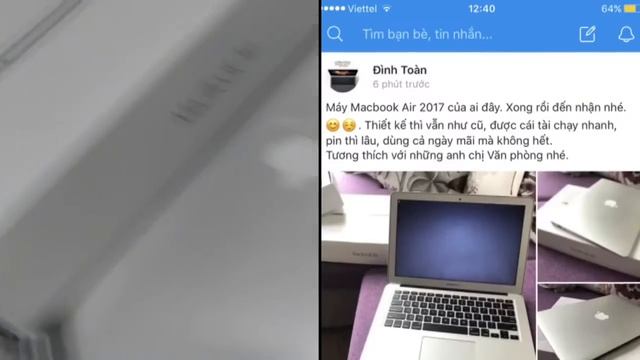 Macbook Air MQD32 13 2017 - Pin 12 tiếng - Chip thế hệ mới - Nhẹ 13kg - Mac Os 11