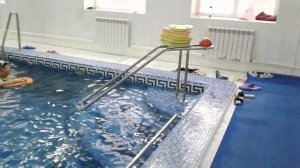 Санаторий "Манкент".Лечебный бассейн.