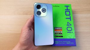 INFINIX HOT 40i - ПРОСТОЙ И БЮДЖЕТНЫЙ С БОЛЬШОЙ ПАМЯТЬЮ!