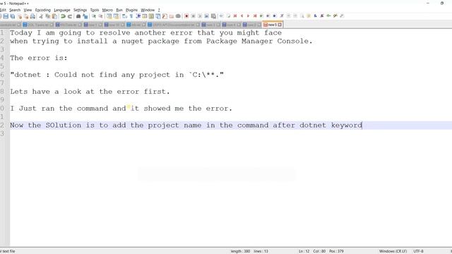 Error: "dotnet : Could not find any project in `C:\**." | D365 FO | Solved 100 % смотреть онлайн