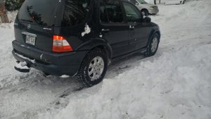 W163 mercedes ml ice testing