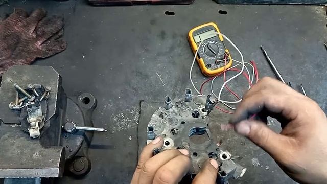 БЮДЖЕТНЫЙ РЕМОНТ ДИОДНОГО МОСТА ГЕНЕРАТОРА БОШ. budget repair. #ремонтгенератора #бош #bosch смотреть онлайн