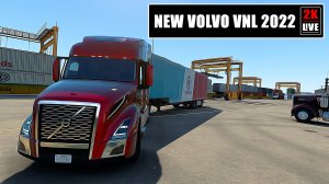 NEW 2022 VOLVO VNL 860 Sleeper Truck l - American Truck Simulator (ATS) | Thrustmaster T300 GT