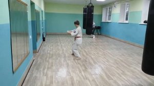 Пинан соно 2 каратэ Киокушинкай кан аттестация
