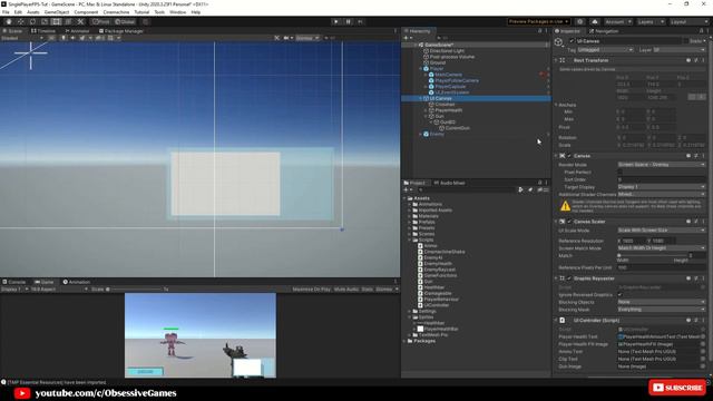 How to Make a Single Player FPS Game in Unity - Part 9