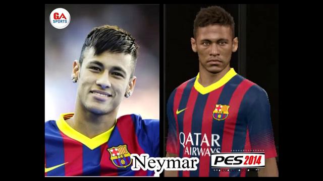 Pes 2014 faces vs real life смотреть онлайн