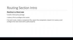 Next.js Tutorial - 4 - Routing Section Intro