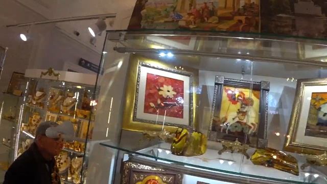 Сувенирный магазин в Екатерининском дворце (янтарная комната), обзор!