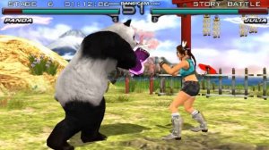 Tekken 5 DR Panda Playthrough and Ending