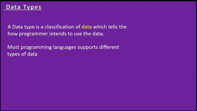 Data Types in Programming Language #javascripttutorial  #education #tutorial #coding #js #javascrip