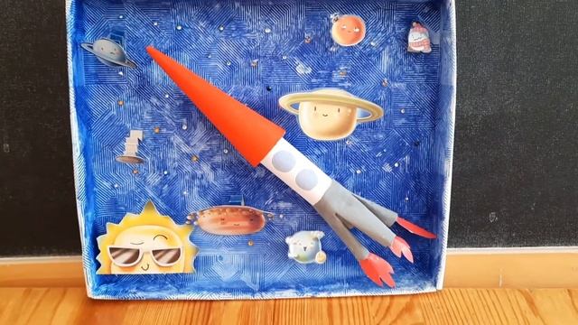 "Космические фантазии "- поделки и рисунки ( МАДОУ 47,группа  6)