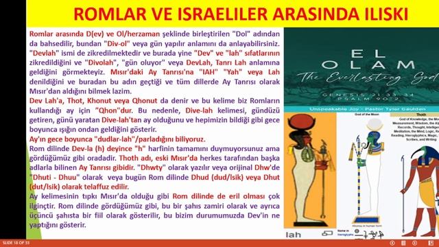 ROMLAR VE ISRAELILER ARASINDA ILISKI смотреть онлайн