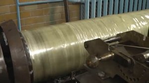 Намотка композиционного бандажа на образец трубы. I4