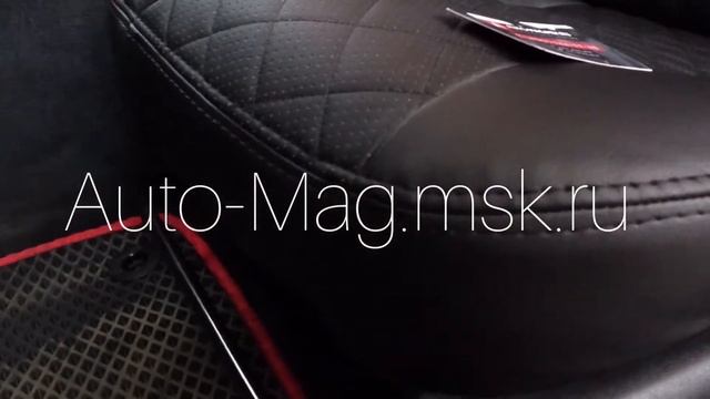 Чехлы на Тойоту Камри 50-55 из экокожи | Фабрика Автопилот | Установка с выездом мастера