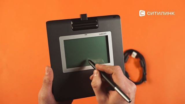 Обзор графического планшета Wacom Sign STU-430 | Ситилинк смотреть онлайн