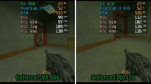 GeForce2 MX 400 vs GeForce4 MX 420 Test In 4 Games - Only OpenGL (No FPS Drop - Capture Card)