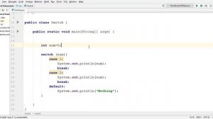 java bangla tutorials part 39: Switch statement of java in  bangla by  intellij idea