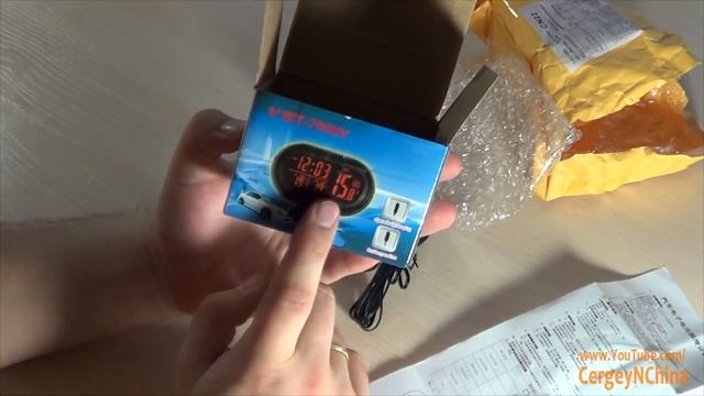 Посылка из Китая #96. Aliexpress.com Монитор температуры. смотреть онлайн