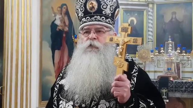 Проповедь Митрополита Константина в Великую среду. 15.04.20 смотреть онлайн