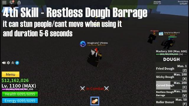 [FULL INFO] Dough-Dough Fruit Showcase | Blox Piece смотреть онлайн