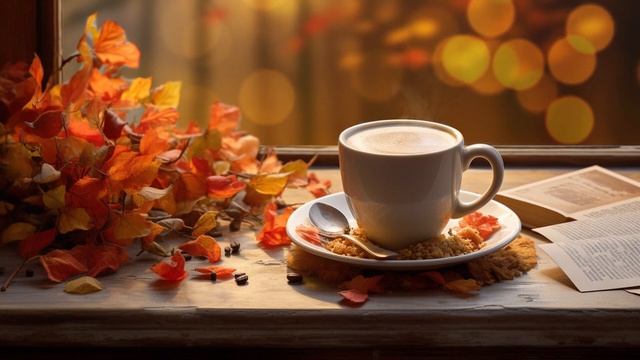 Осенний джаз ☕ Мягкий джаз, инструментальная музыка, кофе и фортепиано, босса-нова, релаксация