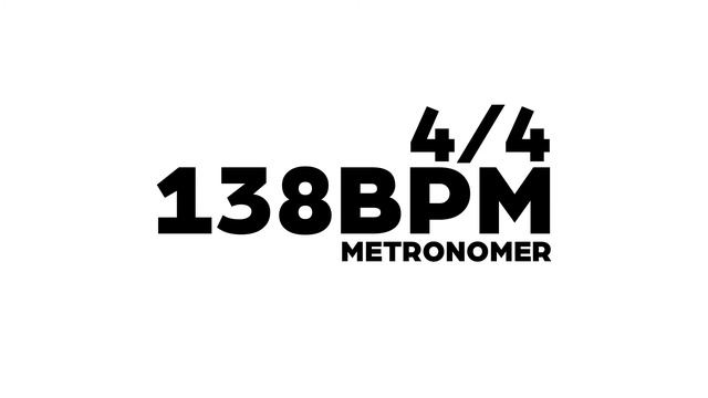 138 BPM Metronome смотреть онлайн