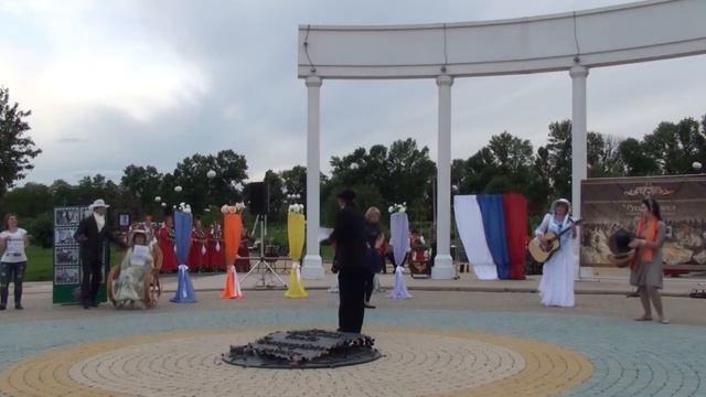 Снимается кино. Актерская песня.