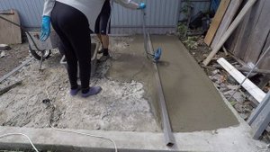 Самодельная виброрейка // 3,2 метра