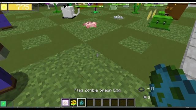 Растения против зомби в маинкрафте! Обзор растений по редкостям, обзор самой сильной команды и битв смотреть онлайн