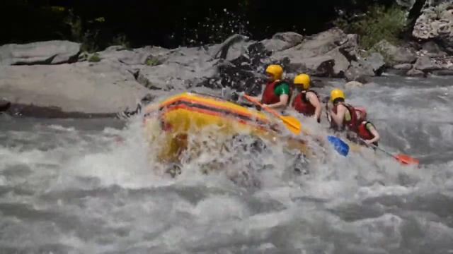 Рафтинг - Горные забавы(Адыгея) смотреть онлайн