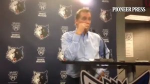 Video: #Twolves coach Flip Saunders on how #Sixers switched on defense and the problems it caused i