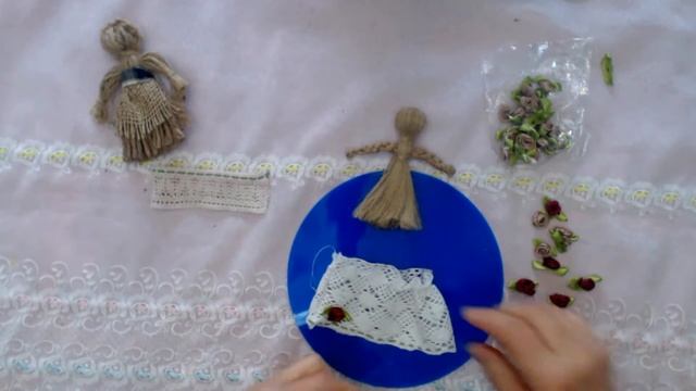 Кукла мотанка.Народная тряпичная кукла. Оберег для дома. Кукла мотанка из льна. .Muñeca