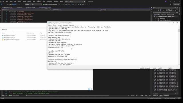 Opencv application RTSP HLS streaming output to WEB and VLC using GStreamer pipeline + source code