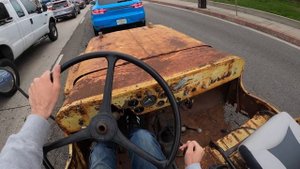 1948 Willys Jeep CJ-2A - Rusted Through Death Machine! (POV Binaural Audio)