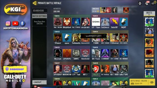 🔴LIVE - BATTLE ROYALE CUSTOM ROOMS | COD MOBILE GAMEPLAY | CALL OF DUTY MOBILE смотреть онлайн