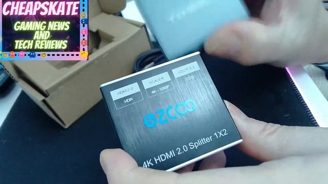 HDMI splitter that does 4K 60FPS and HDR !!!!! смотреть онлайн