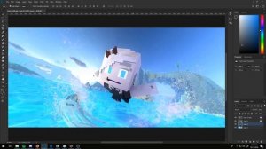 Speedart 19 || "Flyin' and Smilin' " [ Minecraft Wallpaper ]