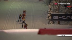 Терентьев выйграл Клэбо и победил в спринте//Рука 2021