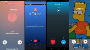 Incoming Calls WhatsApp Screen vs Telegram Samsung Galaxy and Honor and IPad and IPhone vs Xiaomi