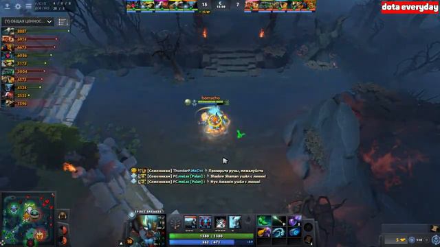 БАРАТРУМ ОТ 10К ММР ИГРОКА 4 ПОЗИЦИИ | SPIRIT BREAKER DOTA 2