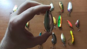 Лучшие колеблющиеся блесны на щуку летом